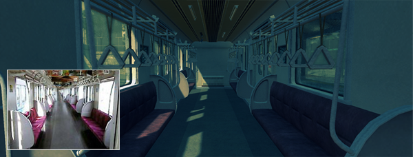 TSW and Real World Train Carriage